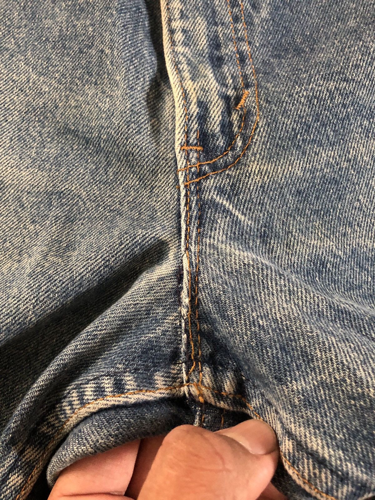 Levi's × Vintage VINTAGE LEVIS 517 ORANGE TAB BOOTCUT FLARED DENIM JEANS Size US 33 - 10 Thumbnail