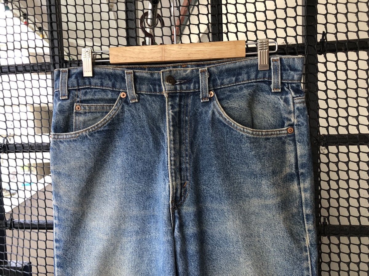 Levi's × Vintage VINTAGE LEVIS 517 ORANGE TAB BOOTCUT FLARED DENIM JEANS Size US 33 - 7 Thumbnail