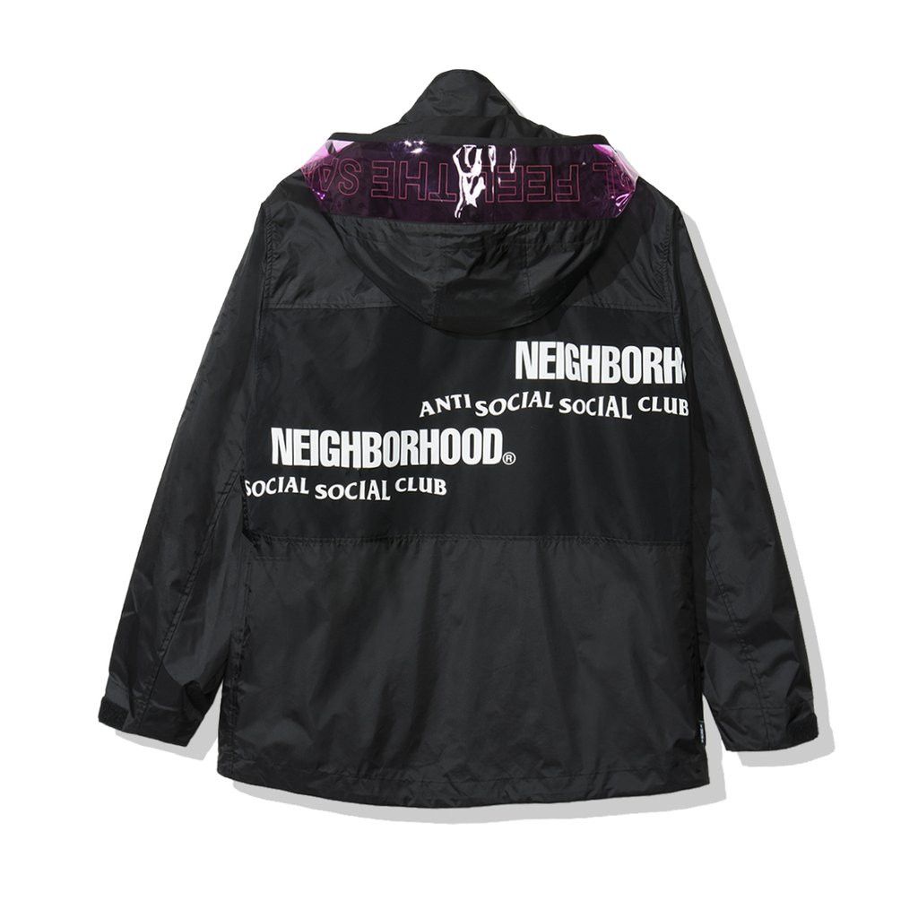 Anti Social Social Club × Neighborhood ASSC x Neighborhood Pink Matter Black Jacket ASSC DS Size US L / EU 52-54 / 3 - 4 Thumbnail