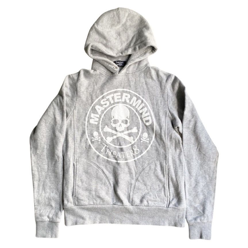 image of Mastermind Japan X Theater8. Hoodie in Grey, Men's (Size Small)