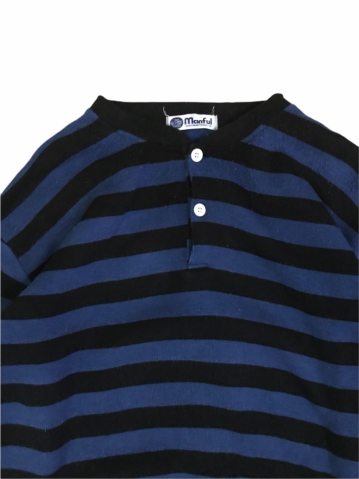 Japanese Brand × Seditionaries Japanese Brand Manful Stripes Seditionaries Style Sweater Size US M / EU 48-50 / 2 - 3 Thumbnail