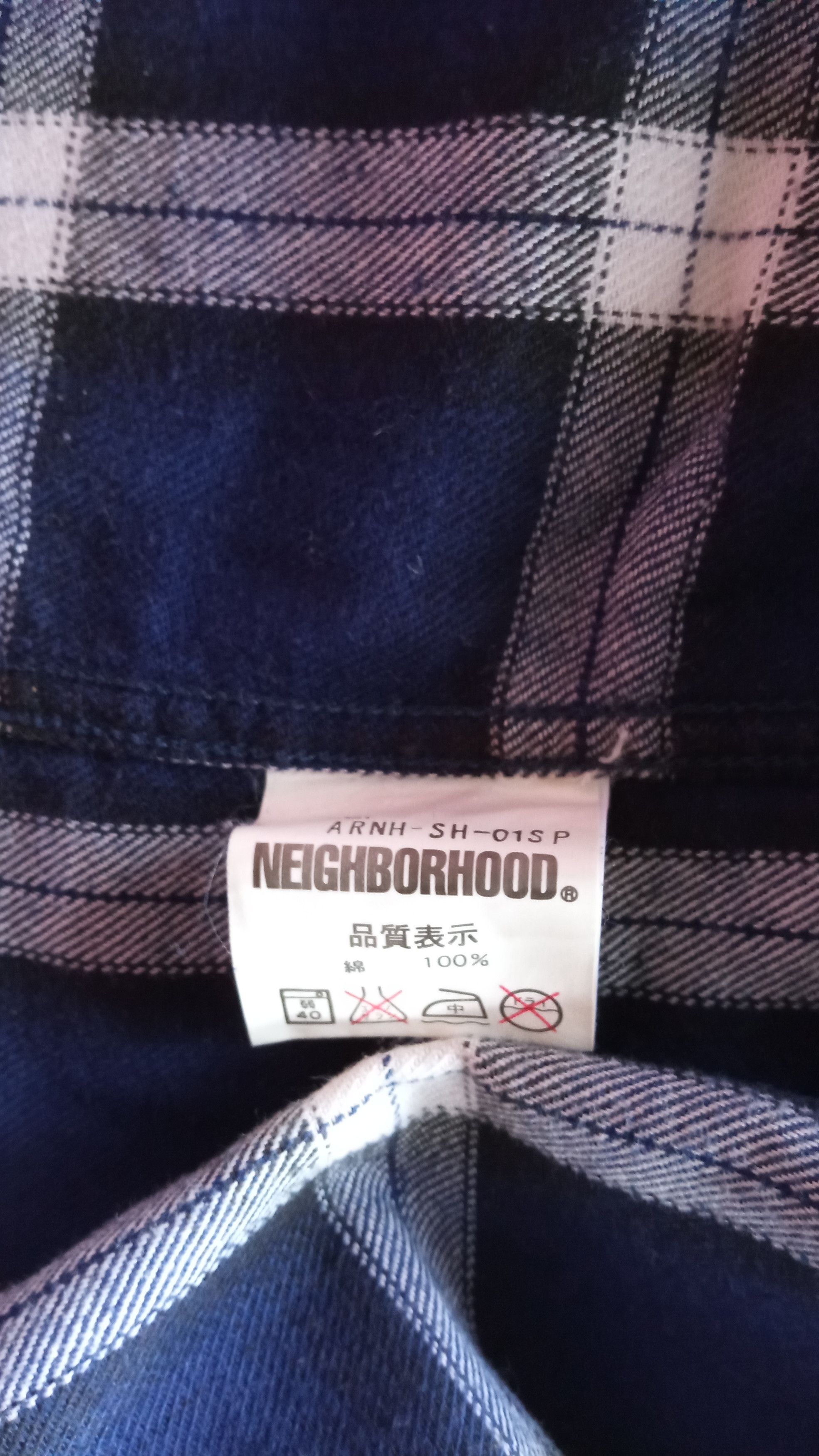 Neighborhood Neighborhood Plaid Checkered LS Shirt Size US M / EU 48-50 / 2 - 24 Thumbnail