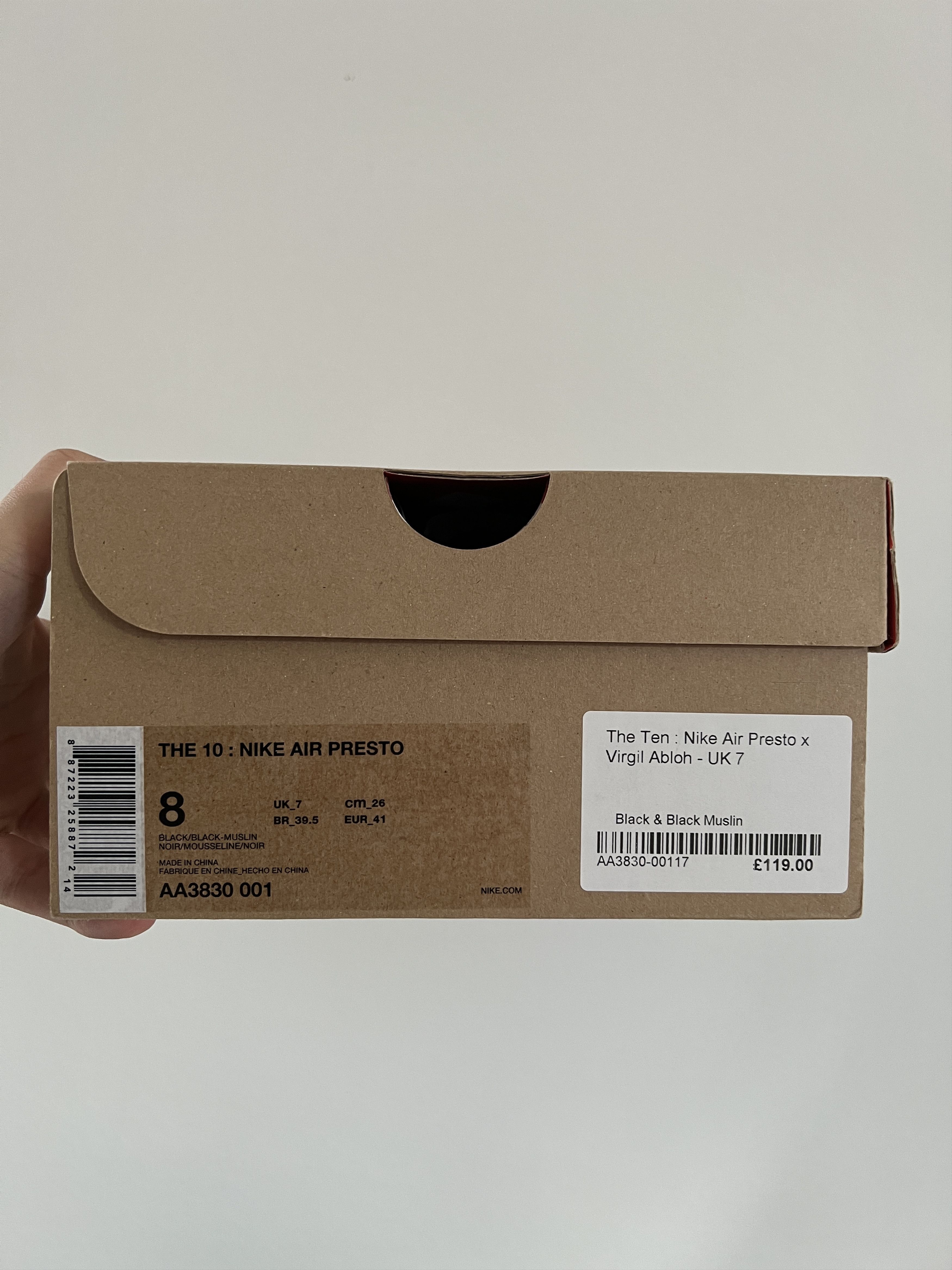 Nike × Off-White Off-White X Nike Air Presto “The Ten” Size US 8 / EU 41 - 16 Thumbnail