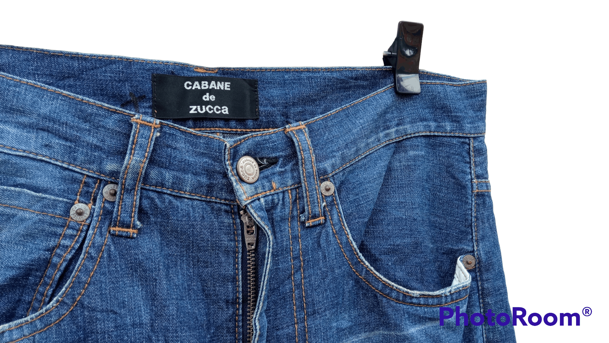 CABANE de ZUCCa × Issey Miyake 🔥🔥Cabane de Zucca Issey Miyaki Selvedge Jeans Denim Size US 32 / EU 48 - 18 Thumbnail
