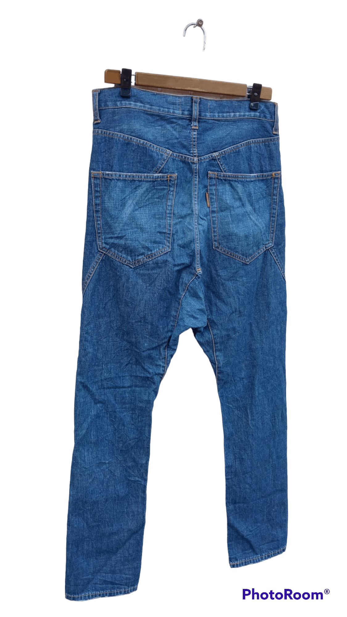 CABANE de ZUCCa × Issey Miyake 🔥🔥Cabane de Zucca Issey Miyaki Selvedge Jeans Denim Size US 32 / EU 48 - 22 Thumbnail