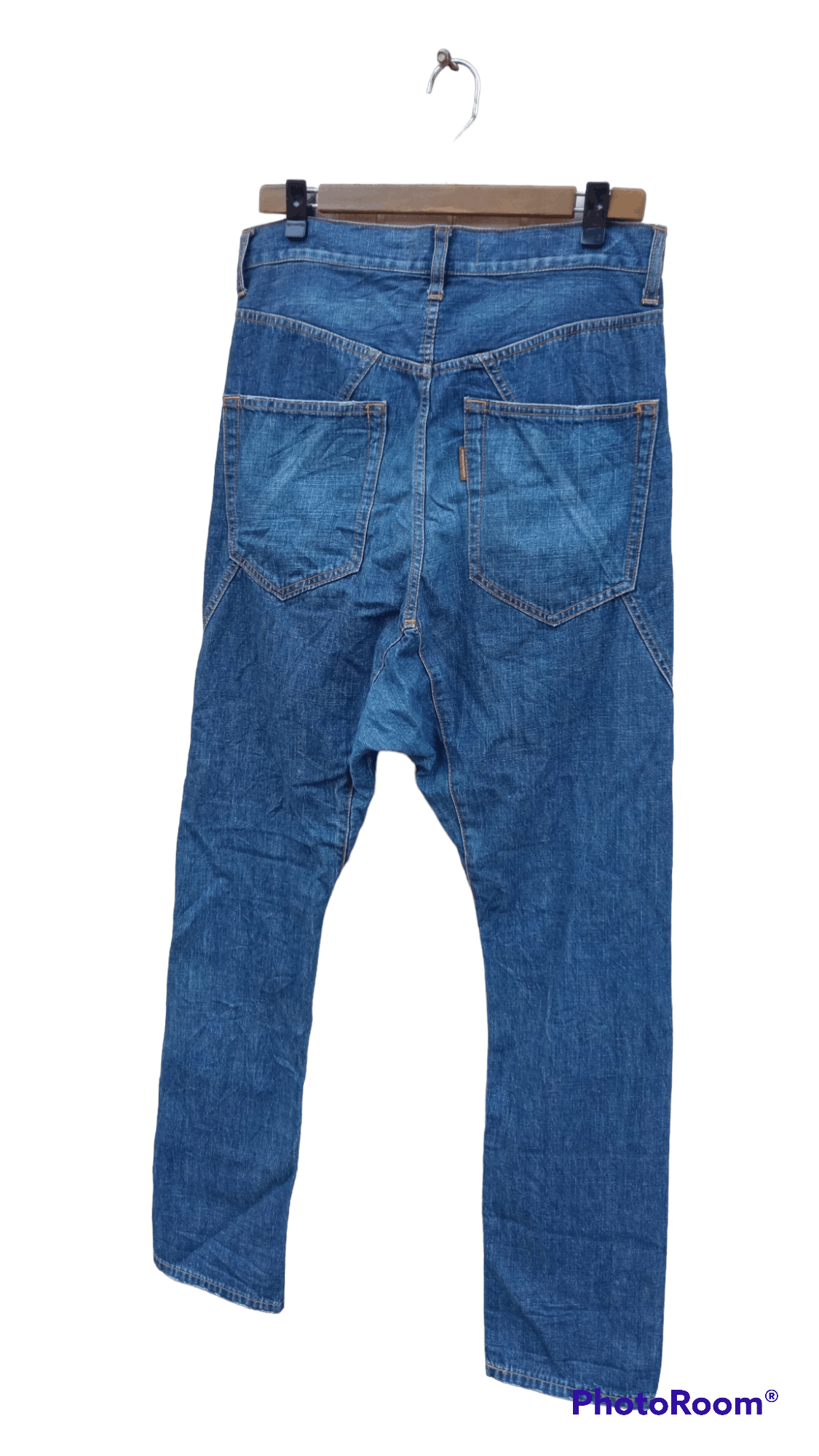 CABANE de ZUCCa × Issey Miyake 🔥🔥Cabane de Zucca Issey Miyaki Selvedge Jeans Denim Size US 32 / EU 48 - 23 Thumbnail