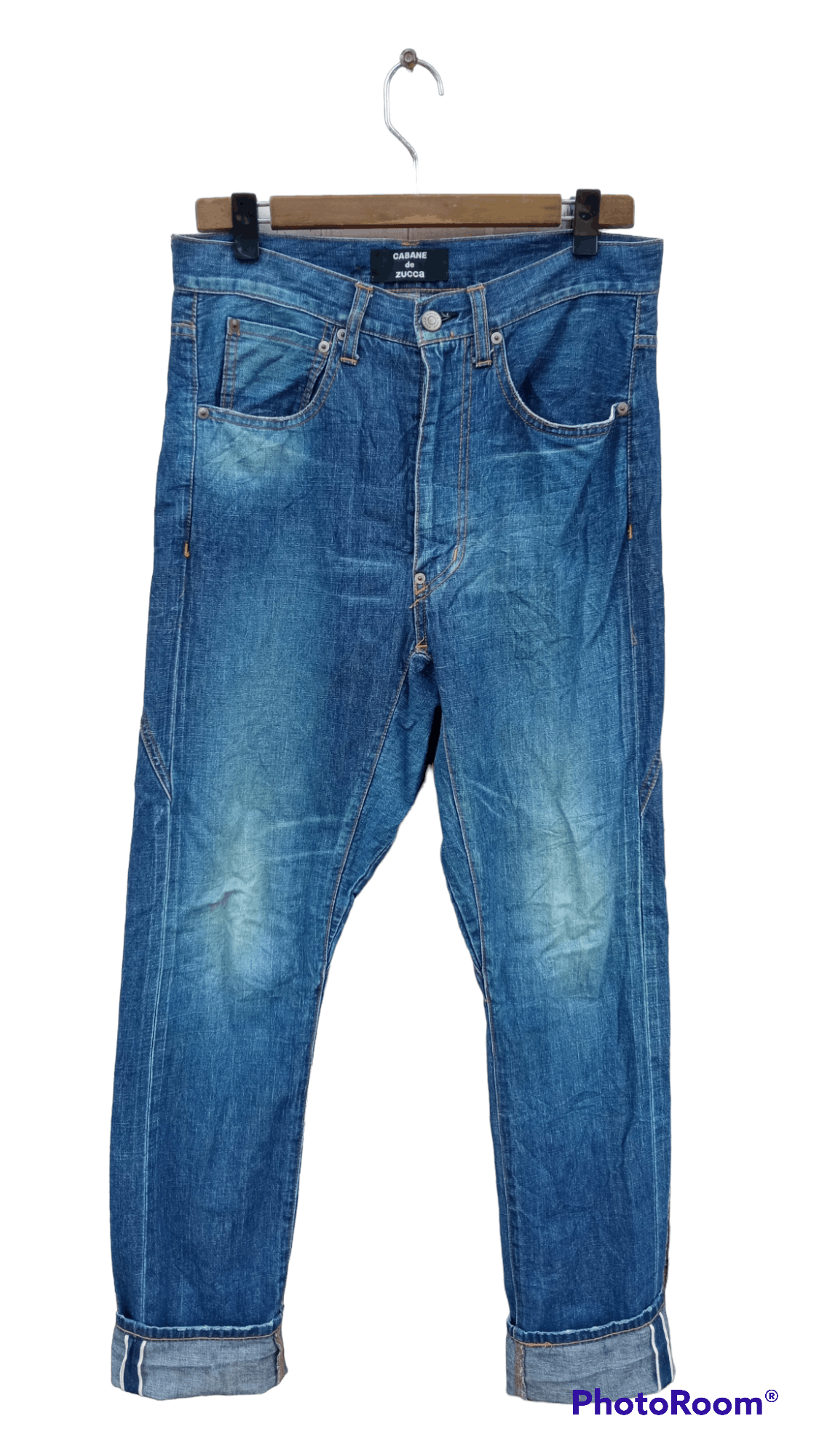CABANE de ZUCCa × Issey Miyake 🔥🔥Cabane de Zucca Issey Miyaki Selvedge Jeans Denim Size US 32 / EU 48 - 1 Thumbnail