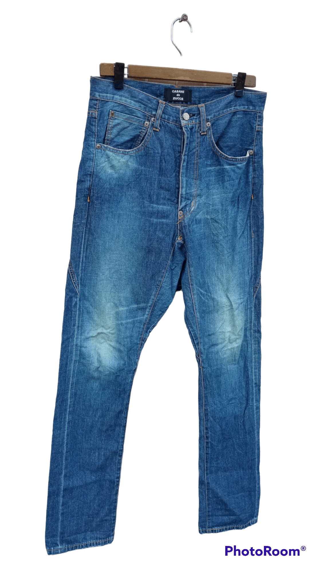 CABANE de ZUCCa × Issey Miyake 🔥🔥Cabane de Zucca Issey Miyaki Selvedge Jeans Denim Size US 32 / EU 48 - 3 Thumbnail
