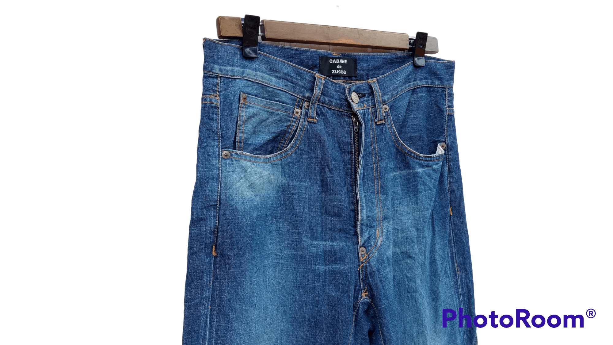 CABANE de ZUCCa × Issey Miyake 🔥🔥Cabane de Zucca Issey Miyaki Selvedge Jeans Denim Size US 32 / EU 48 - 17 Thumbnail