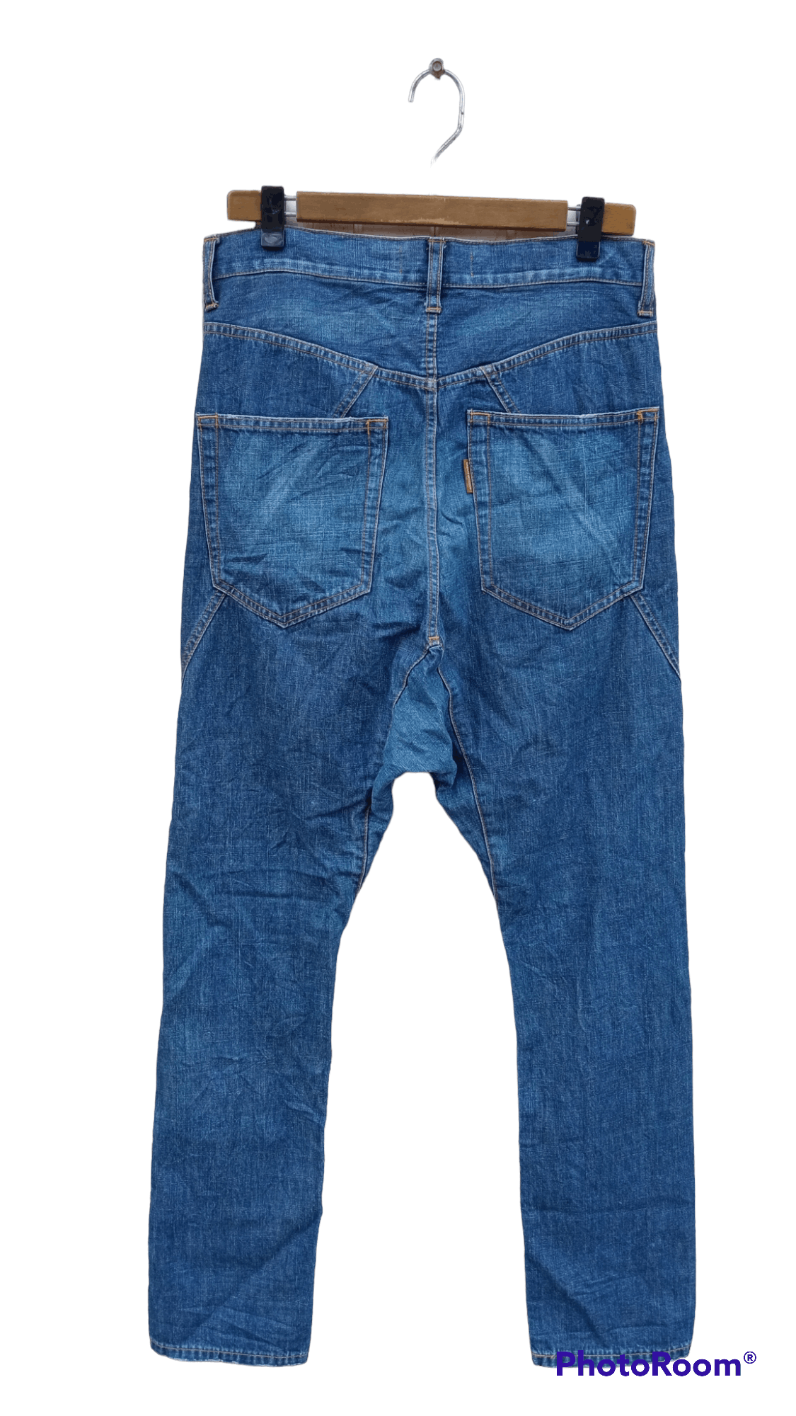 CABANE de ZUCCa × Issey Miyake 🔥🔥Cabane de Zucca Issey Miyaki Selvedge Jeans Denim Size US 32 / EU 48 - 21 Thumbnail