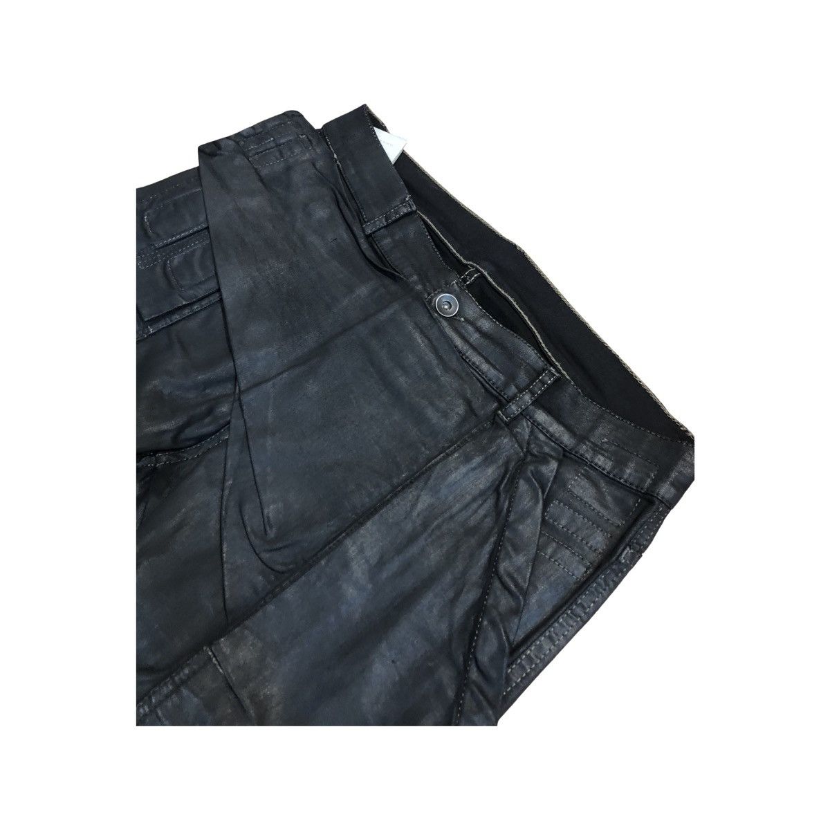 Rick Owens RICK OWENS 15 BLACK WAX MEMPHIS Size US 30 / EU 46 - 5 Thumbnail