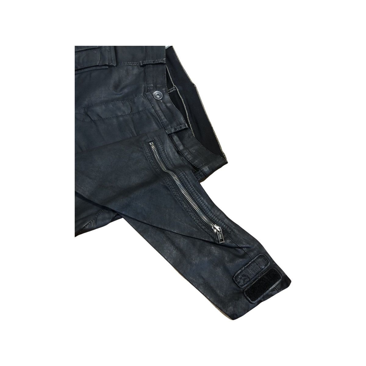 Rick Owens RICK OWENS 15 BLACK WAX MEMPHIS Size US 30 / EU 46 - 3 Thumbnail