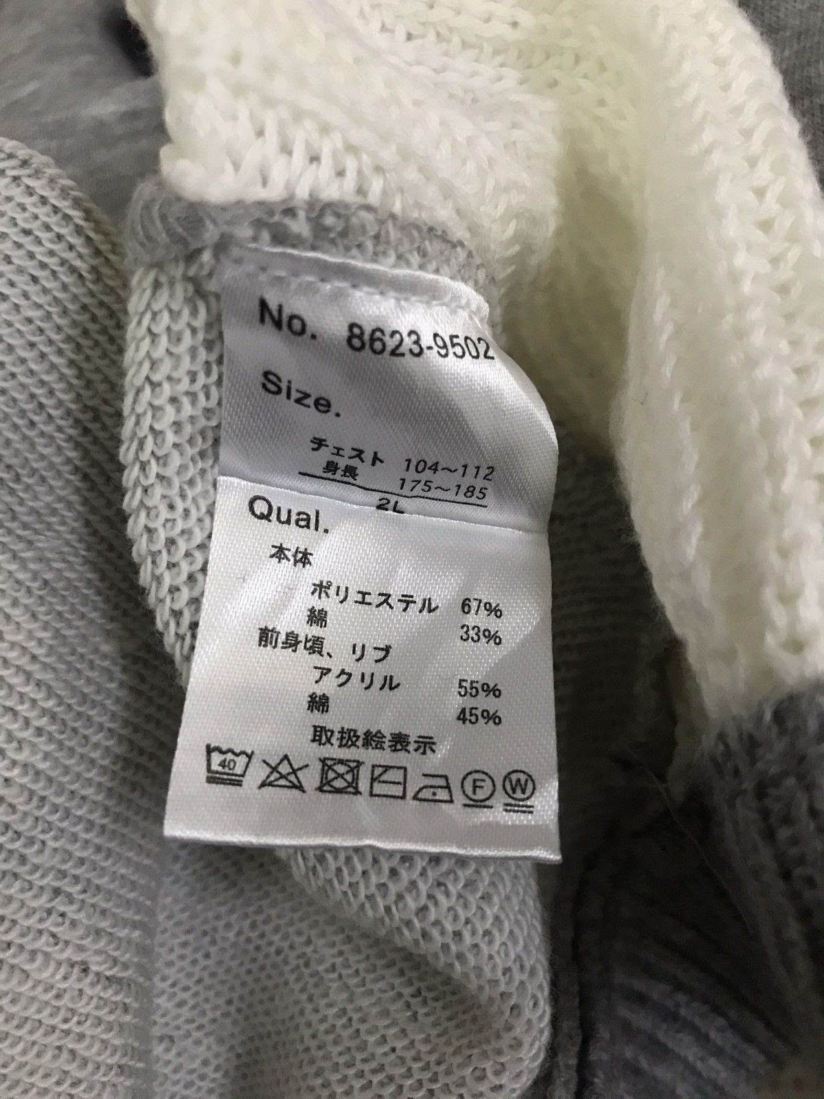 Japanese Brand Japanese Brand Vitesse Multicolour Cable Knit Sweater Size US M / EU 48-50 / 2 - 4 Thumbnail