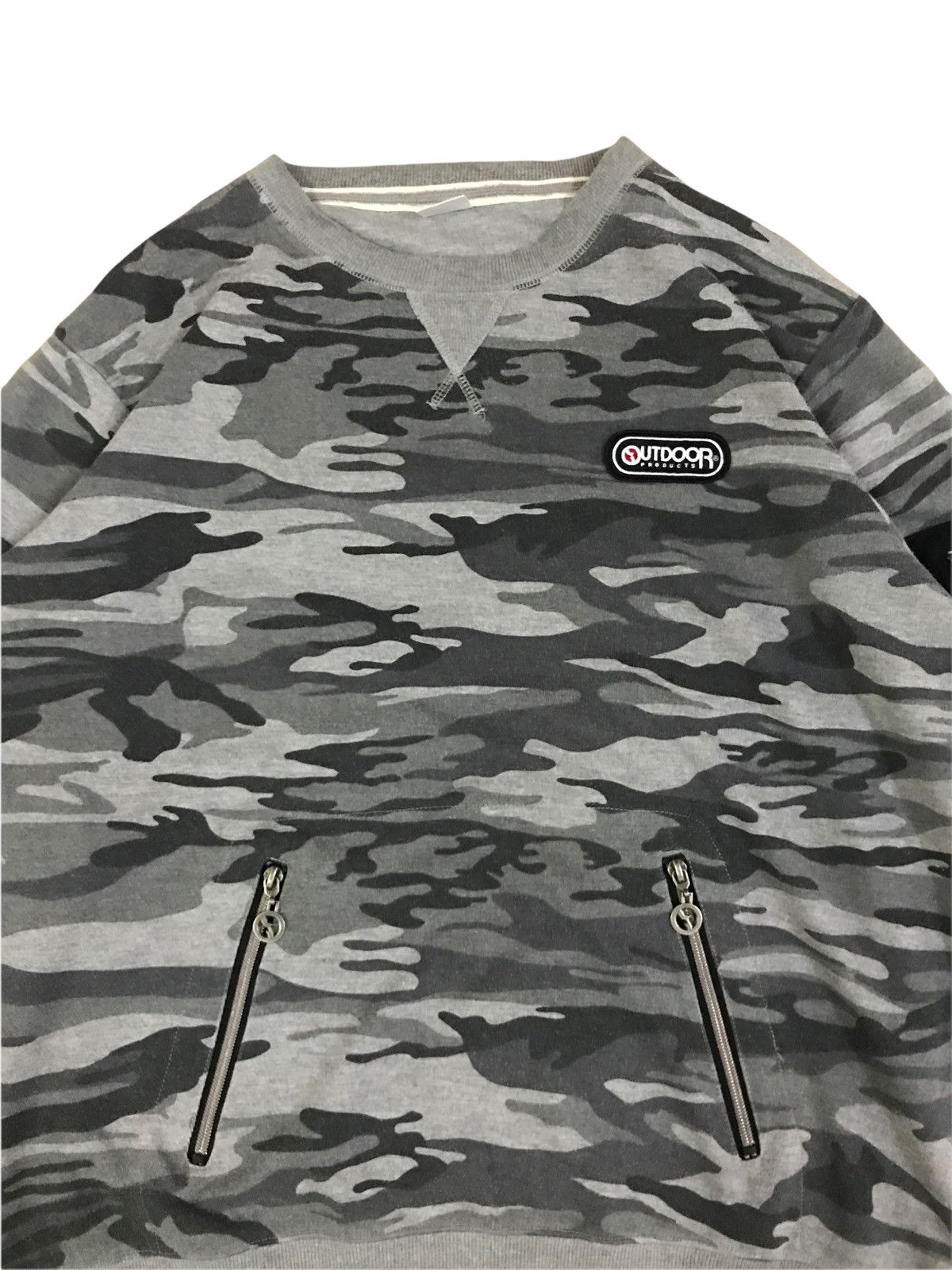 Other Outdoor Products Camouflage MA-1 Style Bomber Sweater Size US L / EU 52-54 / 3 - 3 Thumbnail