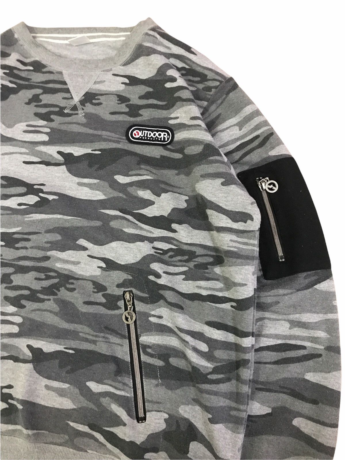 Other Outdoor Products Camouflage MA-1 Style Bomber Sweater Size US L / EU 52-54 / 3 - 4 Thumbnail