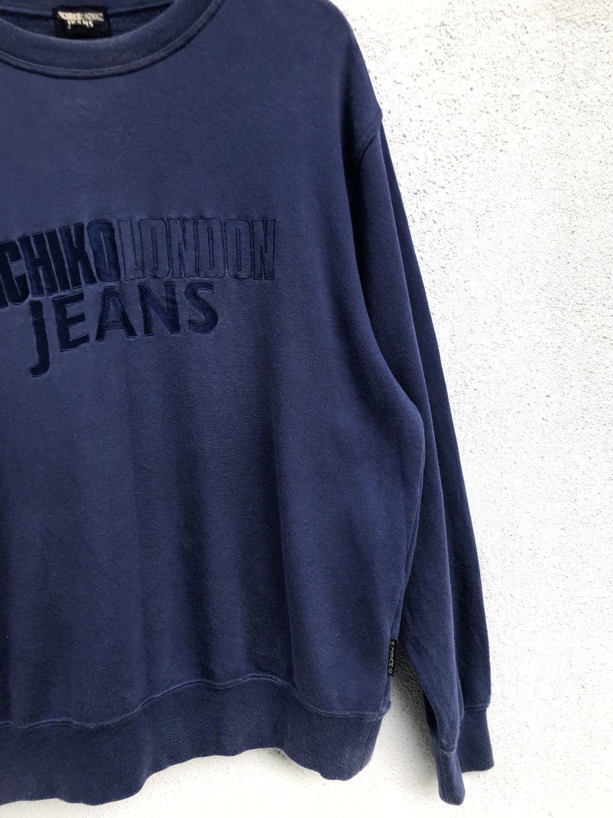 Michiko Koshino London Michiko London Big Spell Out Logo Crewneck Sweatshirt Size US L / EU 52-54 / 3 - 6 Thumbnail