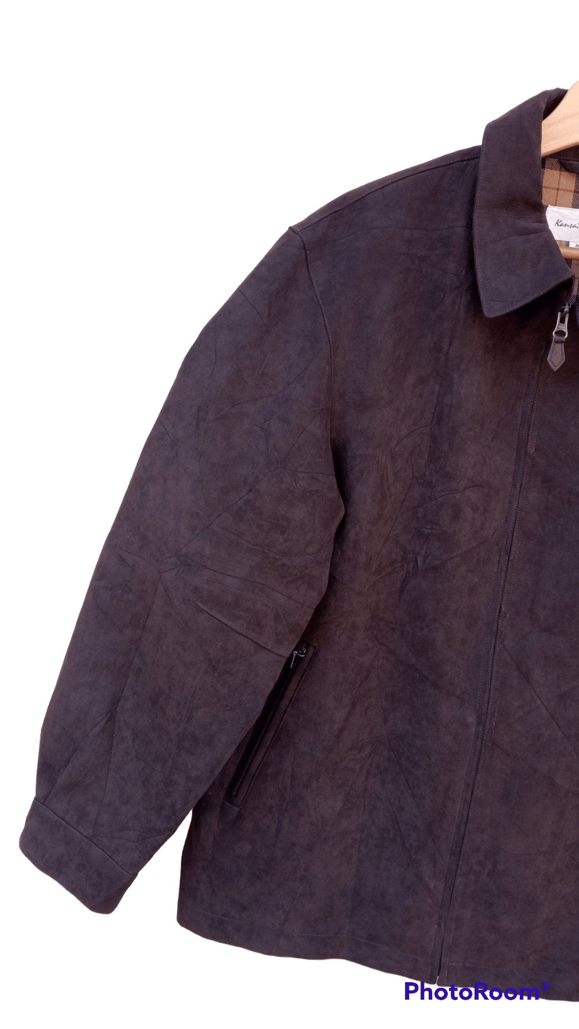 Japanese Brand × Kansai Yamamoto × Vintage 🔥🔥Vintage Kansai Jeans Buckle Back Jacket Size US M / EU 48-50 / 2 - 9 Thumbnail