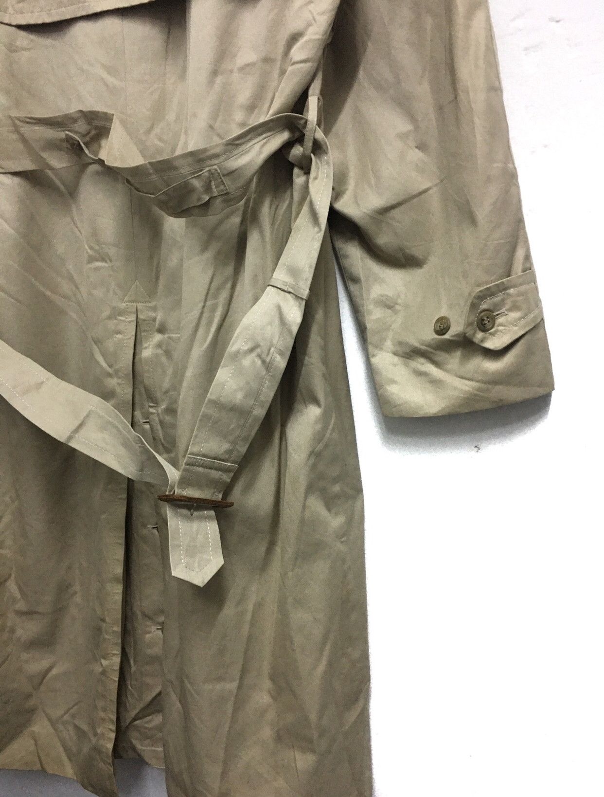 Yves Saint Laurent Yves Saint Laurent Plaid Inside Nice Design Long Coat Size US S / EU 44-46 / 1 - 6 Thumbnail