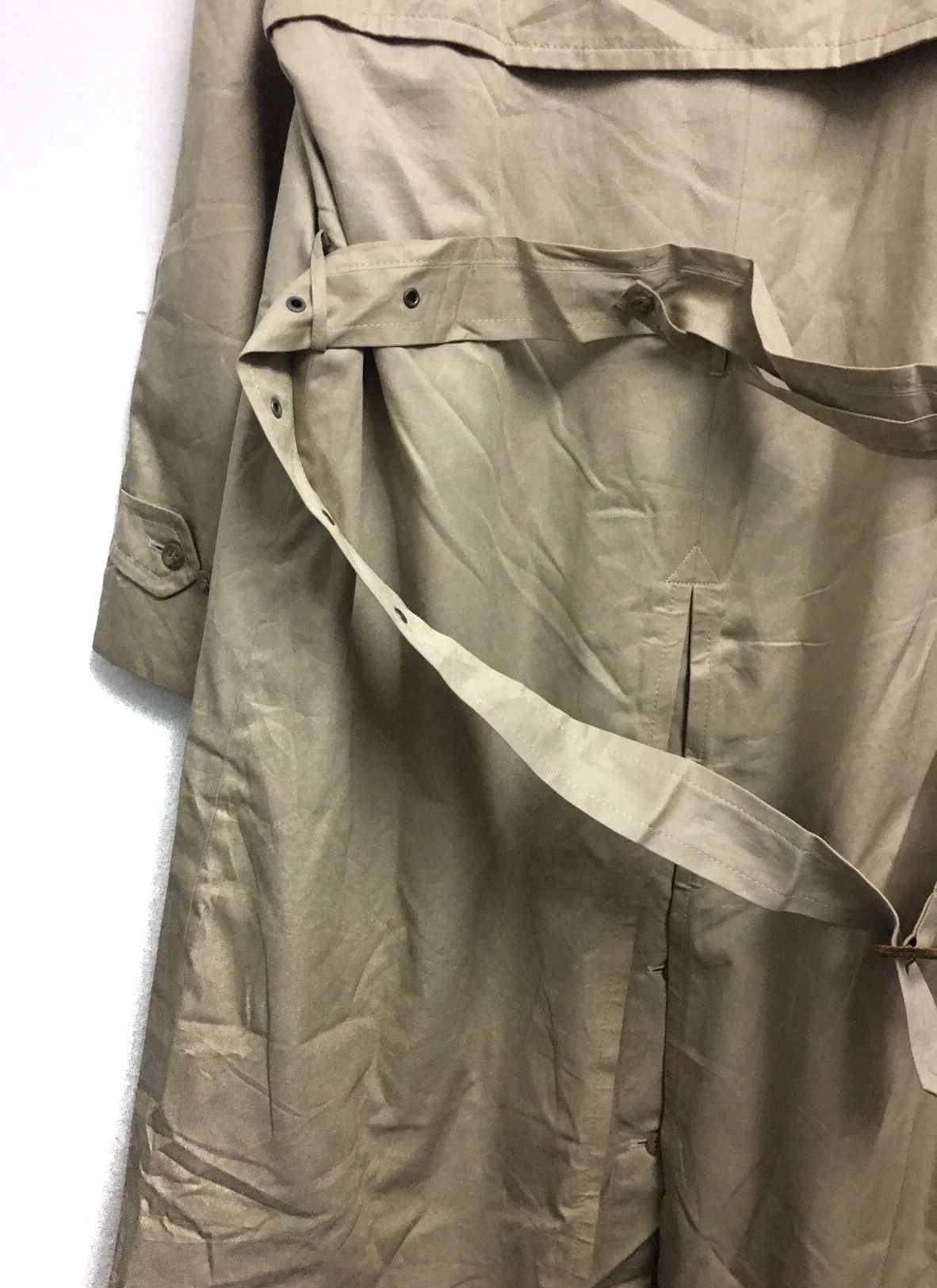 Yves Saint Laurent Yves Saint Laurent Plaid Inside Nice Design Long Coat Size US S / EU 44-46 / 1 - 5 Thumbnail