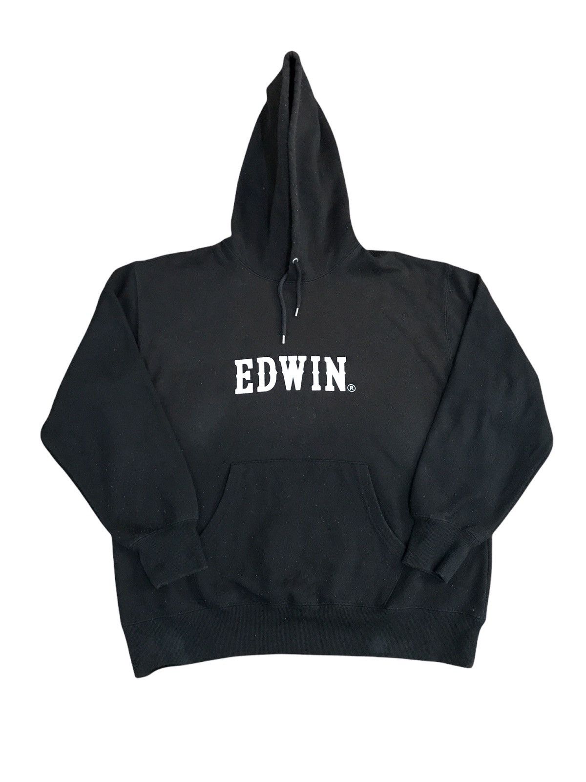 Edwin Vintage Edwin Hoodie Sun Faded Sweatshirt Size US XL / EU 56 / 4 - 1 Thumbnail