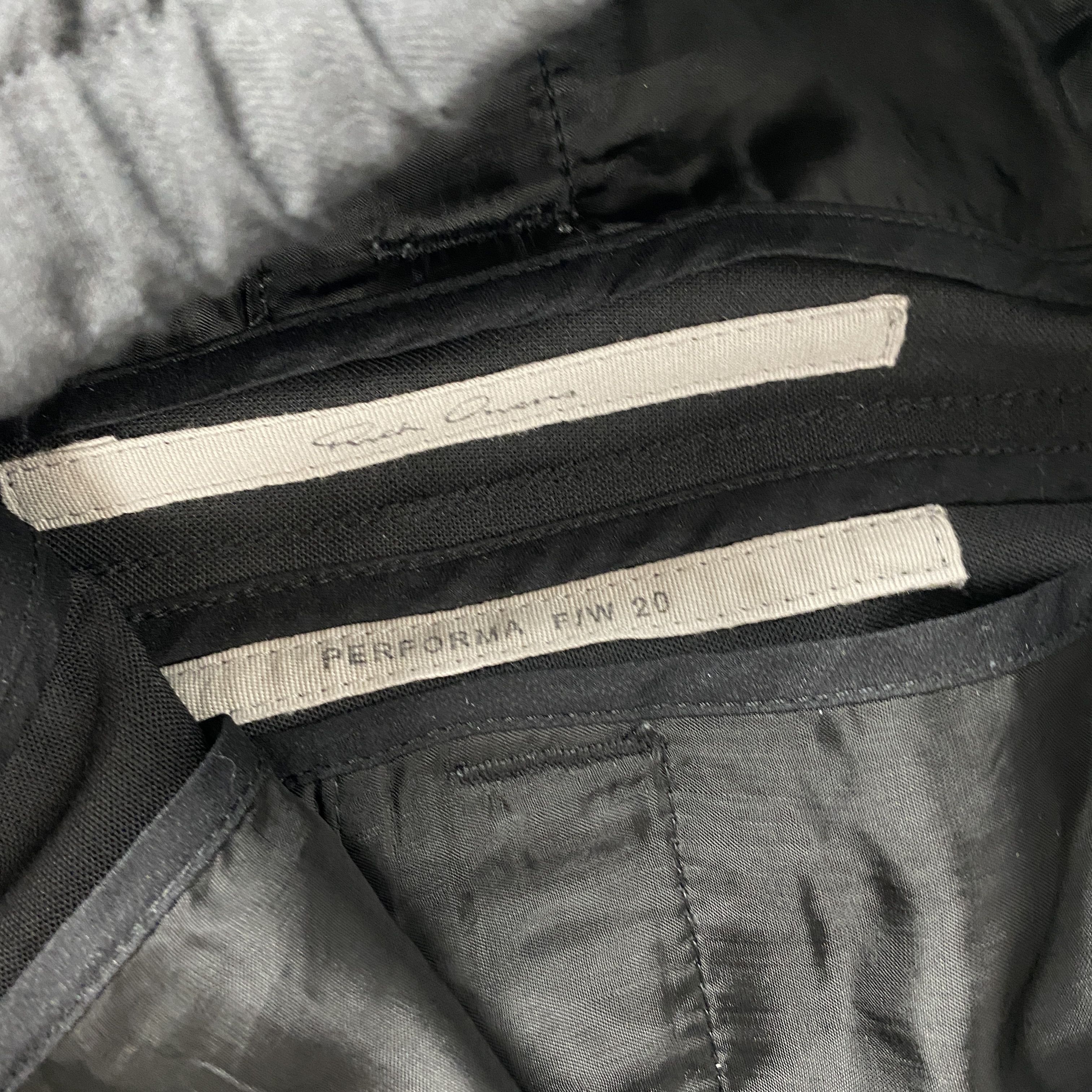 Rick Owens Rick Owens Performa FW20 Zipper Trousers Size US 28 / EU 44 - 5 Thumbnail