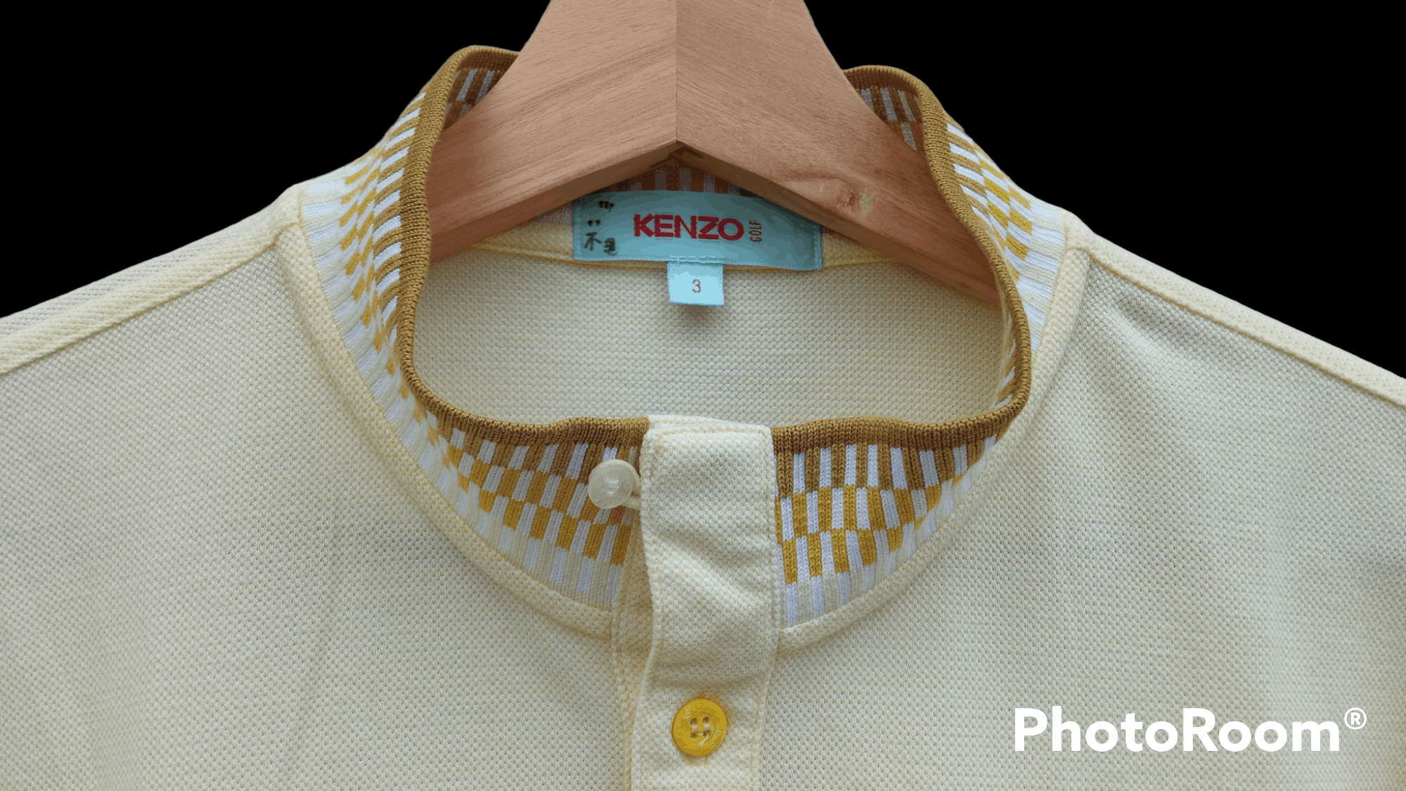 Japanese Brand × Kenzo × Vintage 🔥🔥Vintage Kenzo Golf Spellout Polo T-Shirt Size US M / EU 48-50 / 2 - 19 Thumbnail