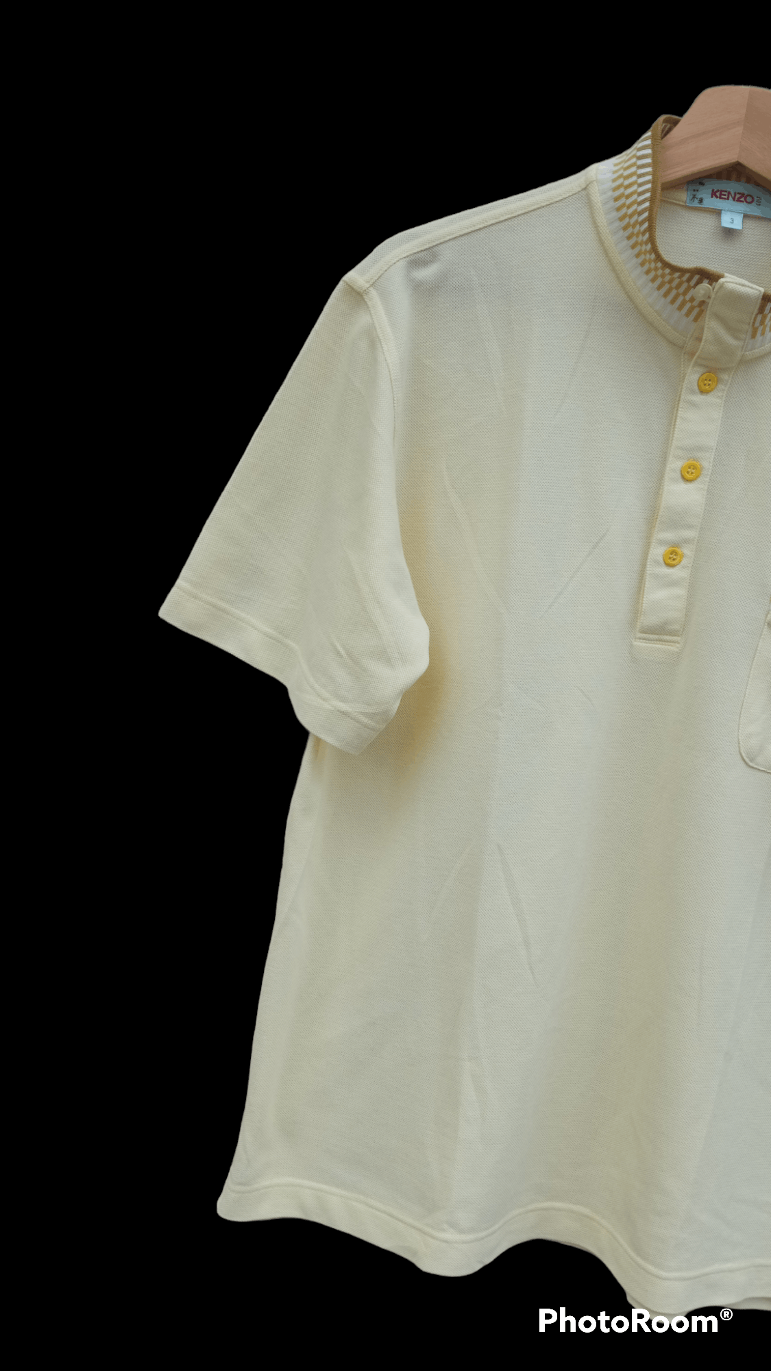 Japanese Brand × Kenzo × Vintage 🔥🔥Vintage Kenzo Golf Spellout Polo T-Shirt Size US M / EU 48-50 / 2 - 9 Thumbnail