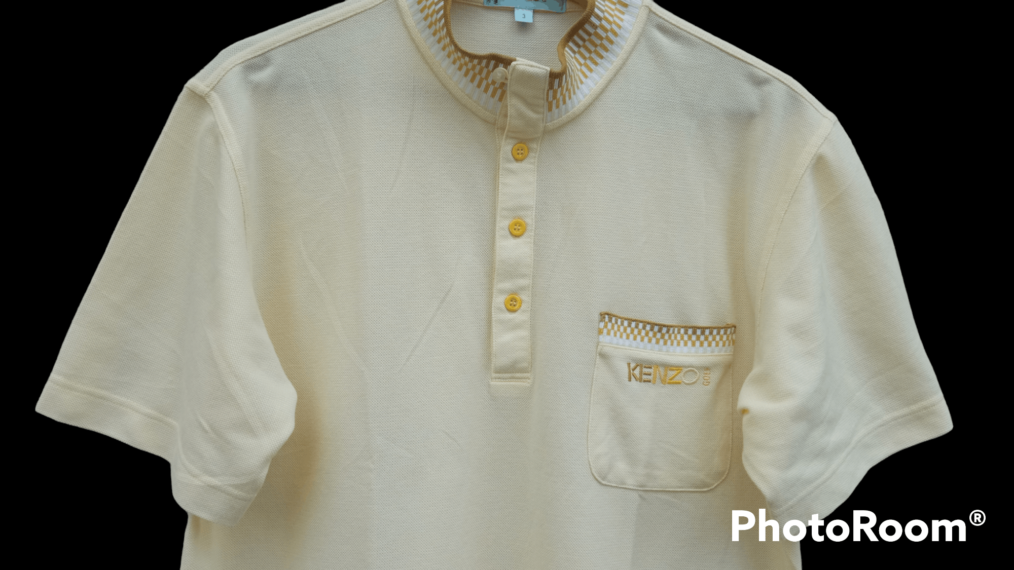 Japanese Brand × Kenzo × Vintage 🔥🔥Vintage Kenzo Golf Spellout Polo T-Shirt Size US M / EU 48-50 / 2 - 15 Thumbnail