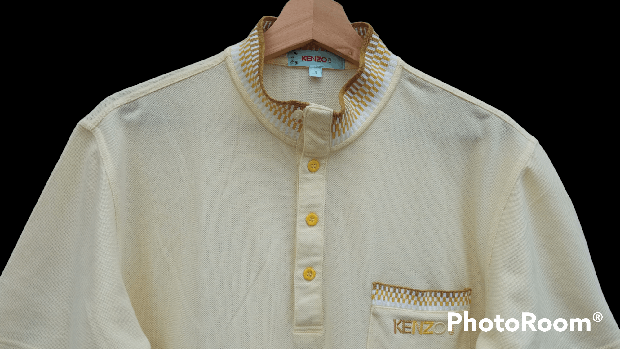 Japanese Brand × Kenzo × Vintage 🔥🔥Vintage Kenzo Golf Spellout Polo T-Shirt Size US M / EU 48-50 / 2 - 14 Thumbnail