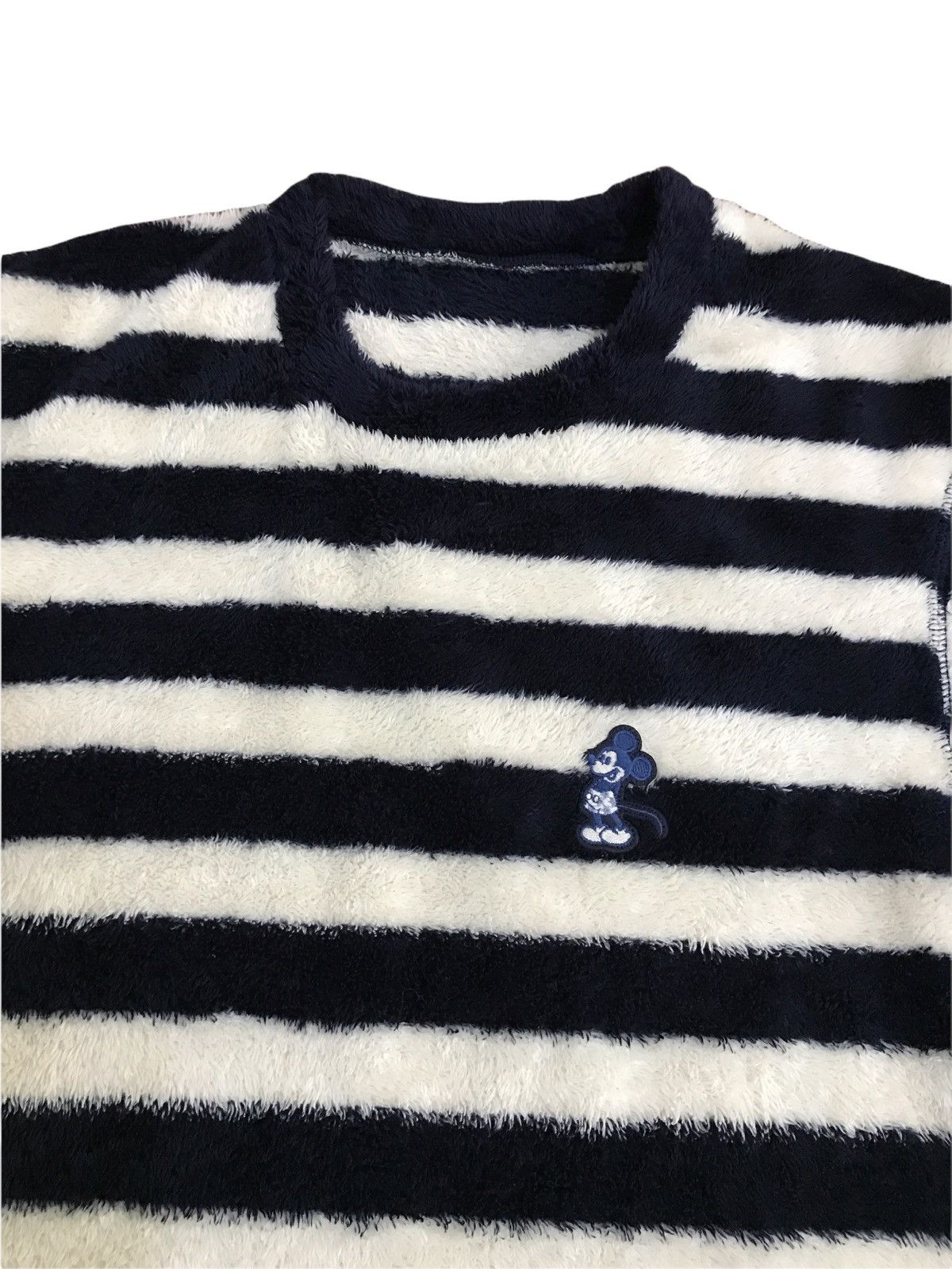 Mickey Mouse × Uniqlo Uniqlo x Mickey Stripes Fleece Kurt Cobain Grunge Size US S / EU 44-46 / 1 - 3 Thumbnail