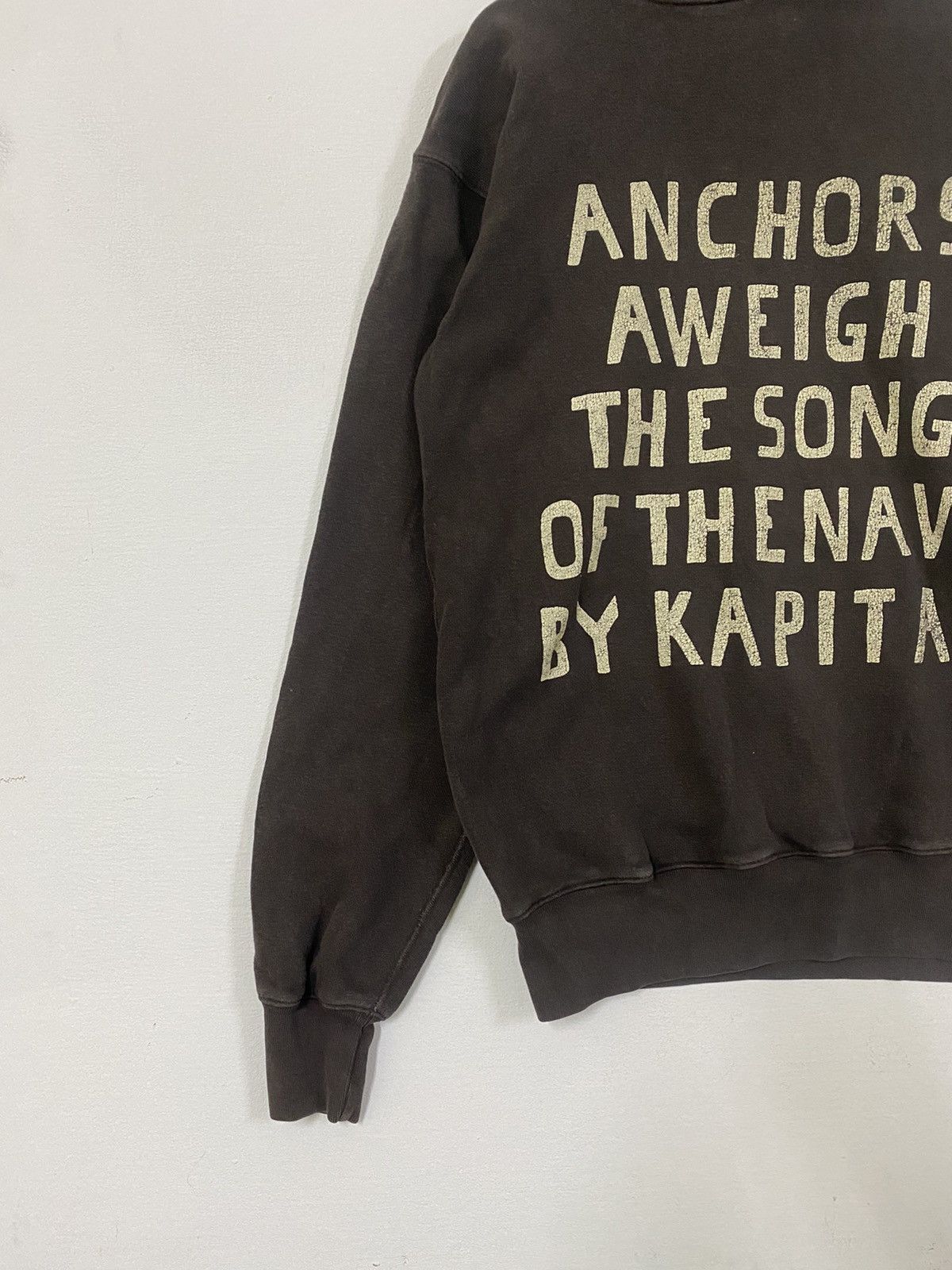 Kapital KAPITAL anchors aweigh sweater hoodie Size US L / EU 52-54 / 3 - 4 Thumbnail