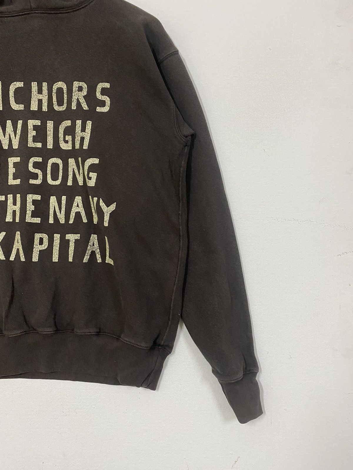Kapital KAPITAL anchors aweigh sweater hoodie Size US L / EU 52-54 / 3 - 5 Thumbnail