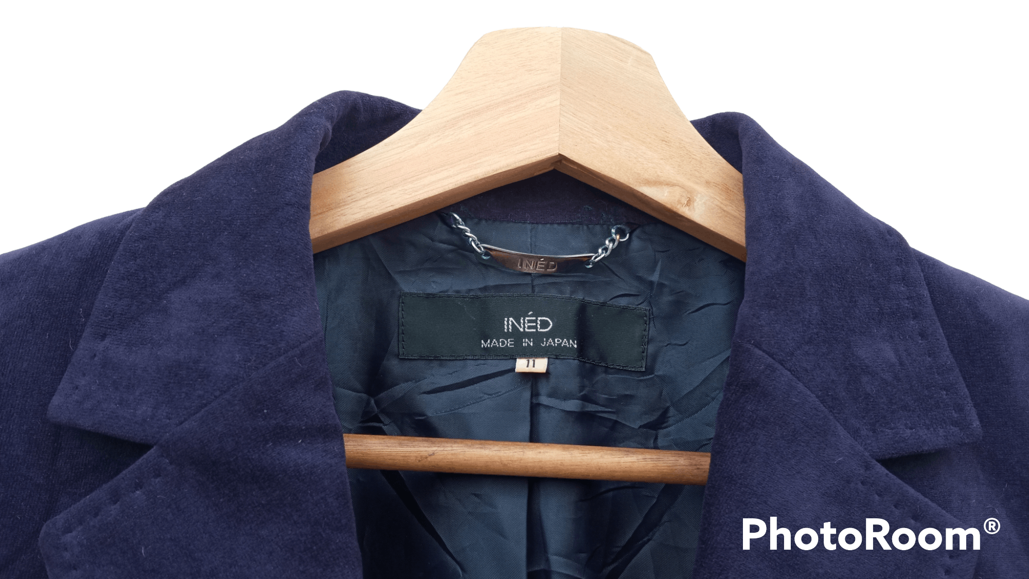 Japanese Brand × Vintage × Yohji Yamamoto 🔥🔥Ined Homme Yohji Yamamoto Velvet Blazer Coat Jacket Size S / US 4 / IT 40 - 17 Thumbnail