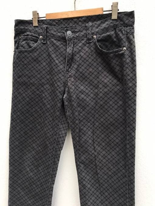 Cheap Monday Cheap Monday Checked Skinny Pants Grunge Kurt Cobain Style Size US 31 - 4 Thumbnail
