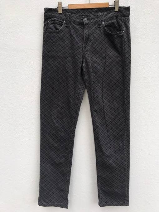 Cheap Monday Cheap Monday Checked Skinny Pants Grunge Kurt Cobain Style Size US 31 - 1 Thumbnail