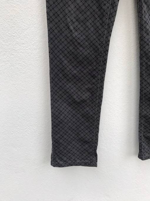 Cheap Monday Cheap Monday Checked Skinny Pants Grunge Kurt Cobain Style Size US 31 - 5 Thumbnail