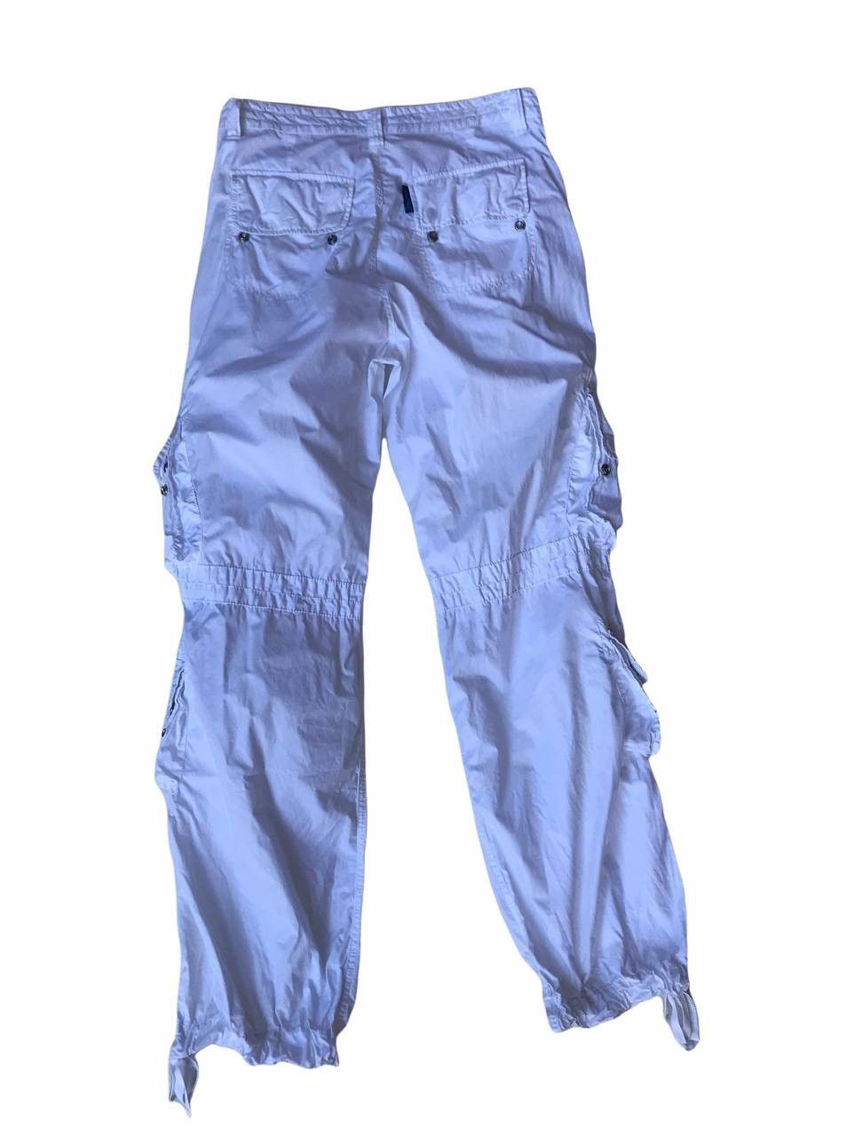 Other Ong Jeans White Colour Multipocket Cargo Pants (Light Pants) Size US 30 / EU 46 - 7 Thumbnail