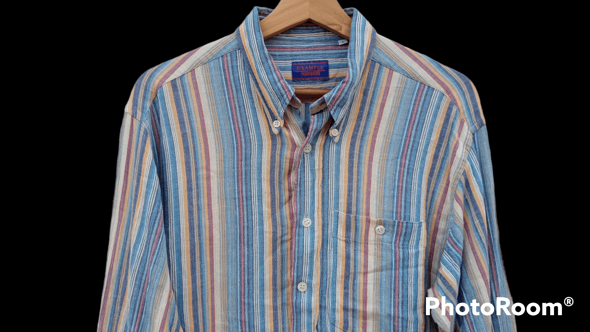 Missoni 🔥🔥Example by Missoni Multicolor Striped Shirt Size US M / EU 48-50 / 2 - 14 Thumbnail