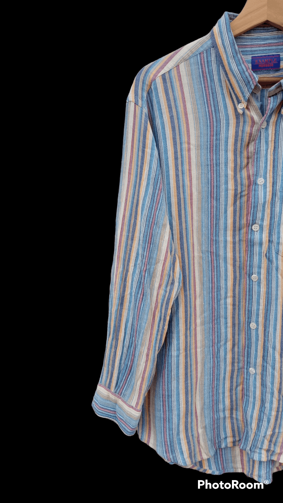 Missoni 🔥🔥Example by Missoni Multicolor Striped Shirt Size US M / EU 48-50 / 2 - 4 Thumbnail