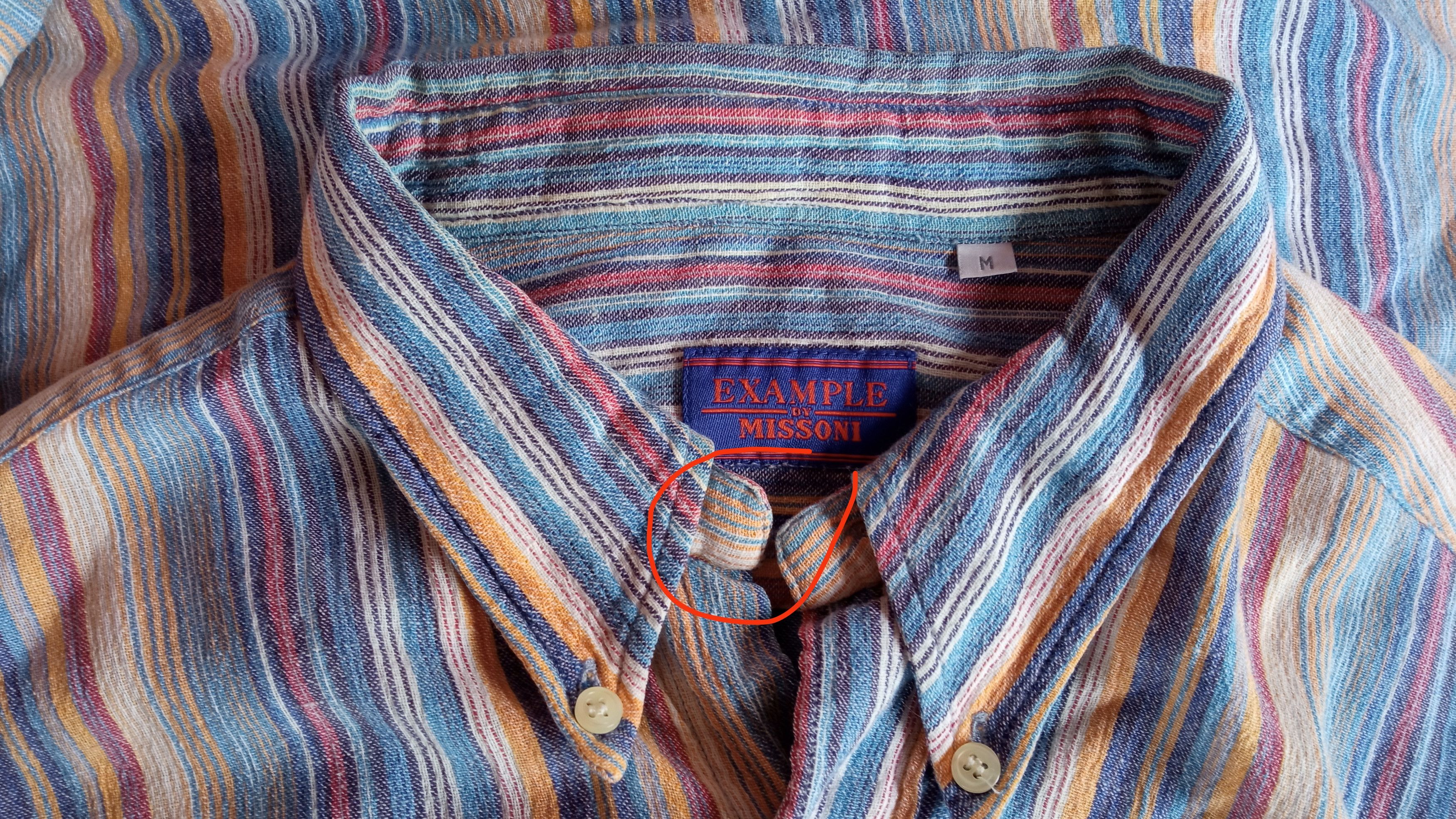 Missoni 🔥🔥Example by Missoni Multicolor Striped Shirt Size US M / EU 48-50 / 2 - 23 Thumbnail