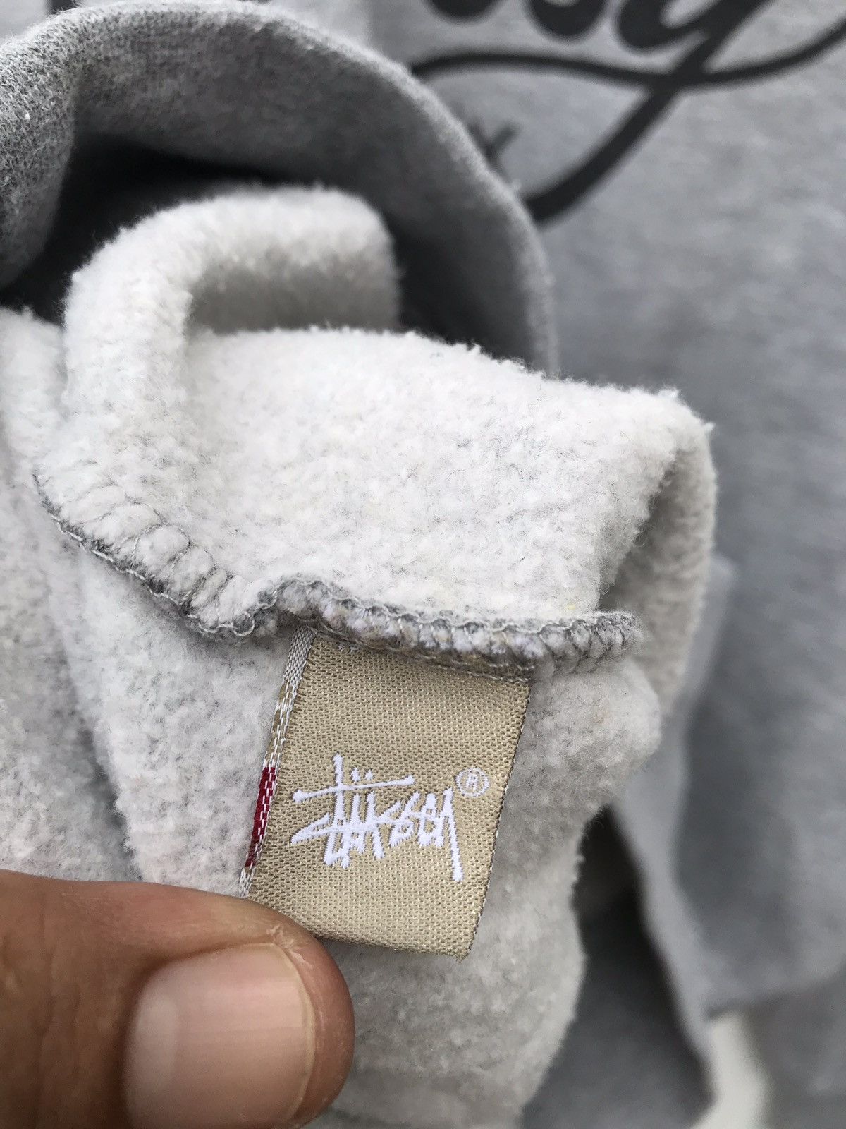 Stussy Stussy Spellout Sweatshirt Stussy Streetwear Big Logo Sweate Size US M / EU 48-50 / 2 - 5 Thumbnail