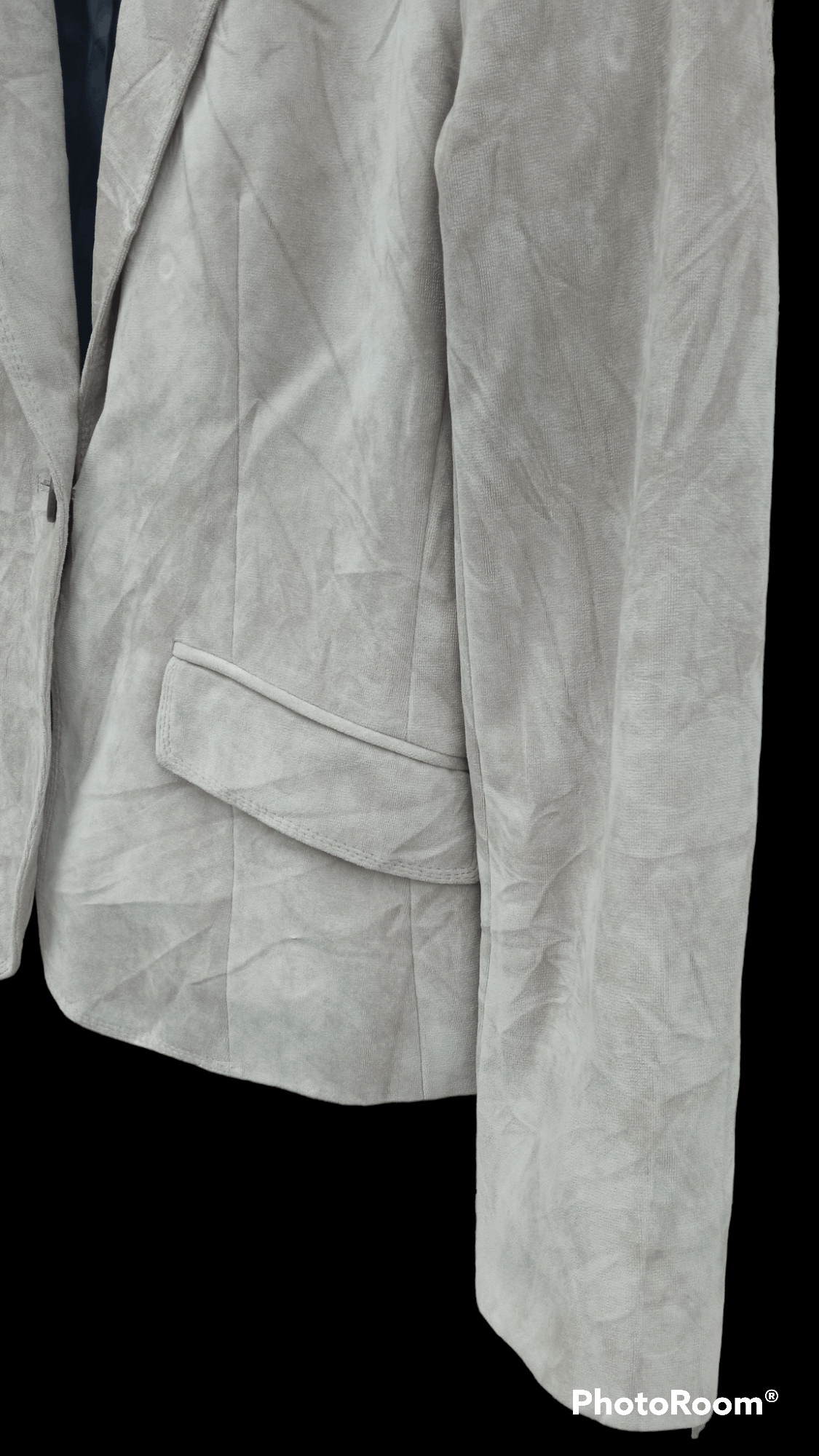 Japanese Brand × Vintage × Yohji Yamamoto 🔥🔥Ined Yohji Yamamoto Velvet Blazer Coat Jacket Size S / US 4 / IT 40 - 11 Thumbnail