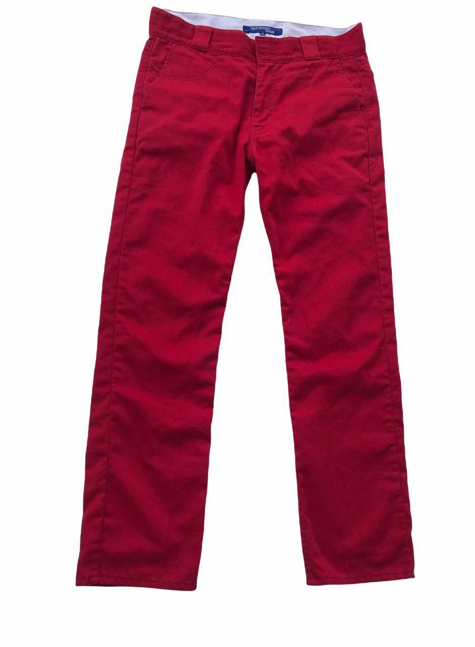 Comme des Garcons Cdg Collab Dickies Red Casual Pants Size US 30 / EU 46 - 4 Thumbnail