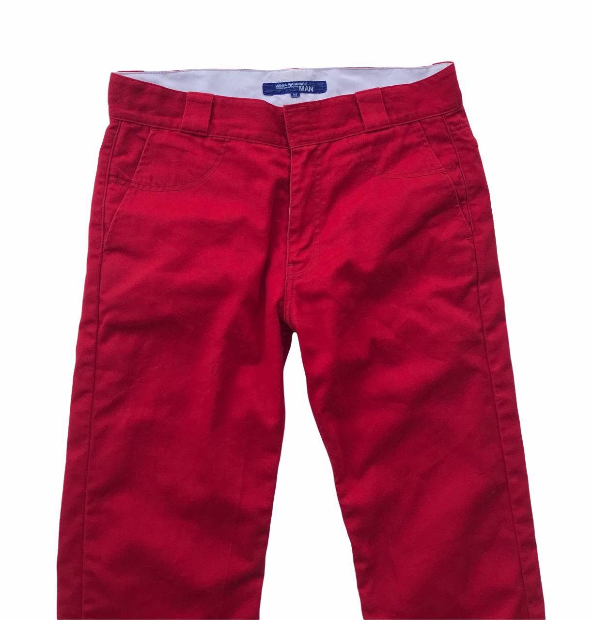 Comme des Garcons Cdg Collab Dickies Red Casual Pants Size US 30 / EU 46 - 6 Thumbnail