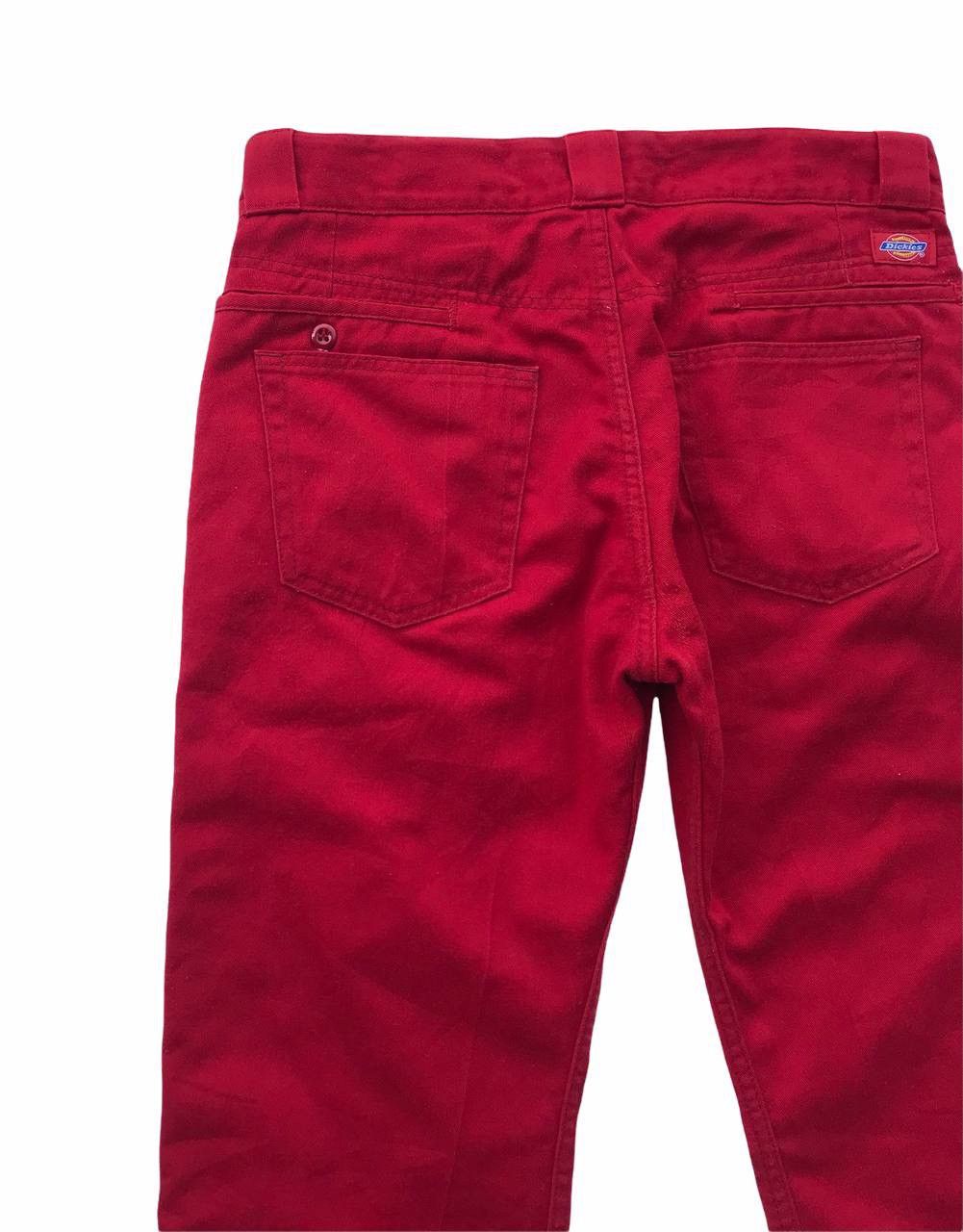 Comme des Garcons Cdg Collab Dickies Red Casual Pants Size US 30 / EU 46 - 9 Thumbnail