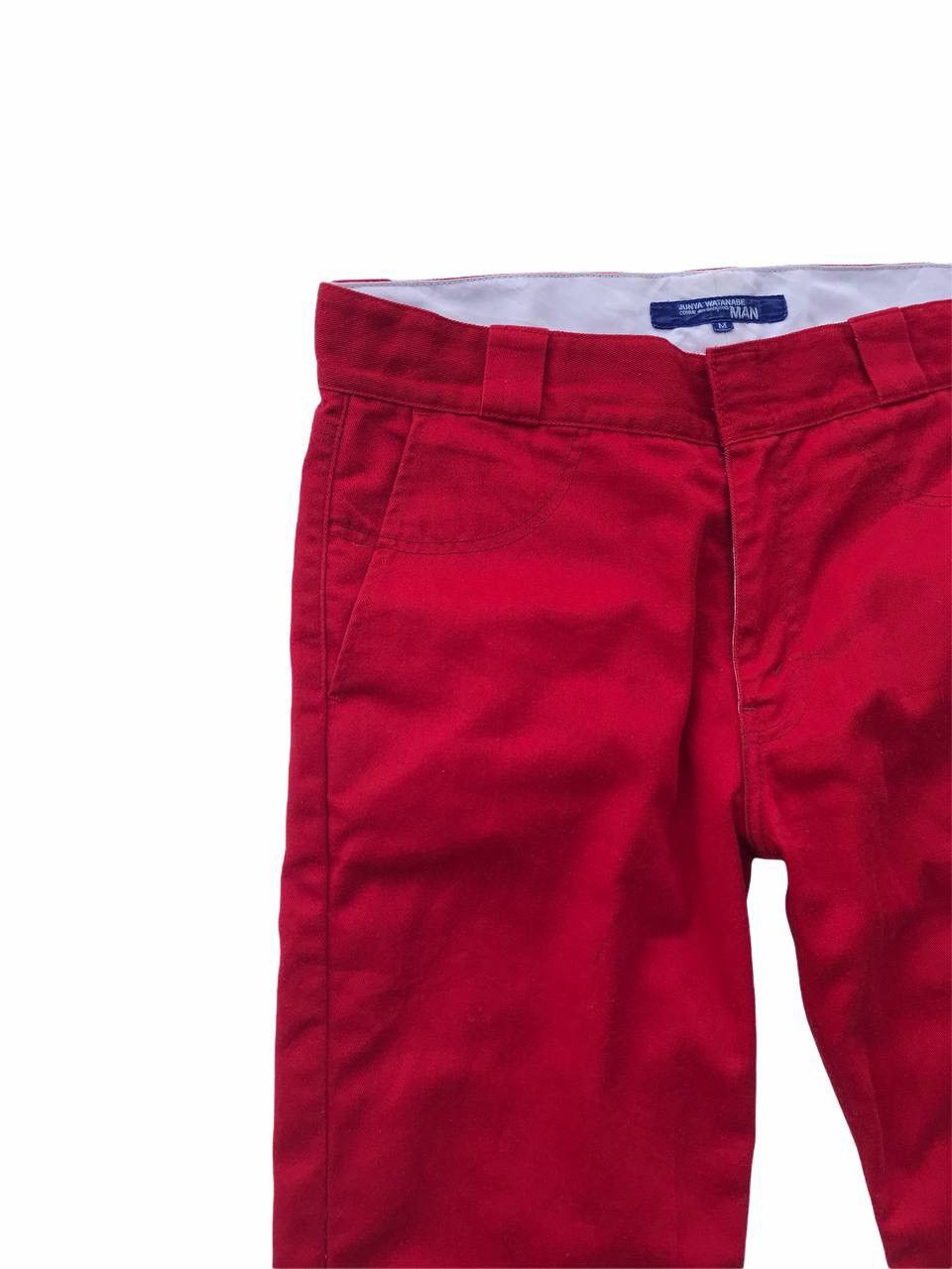 Comme des Garcons Cdg Collab Dickies Red Casual Pants Size US 30 / EU 46 - 7 Thumbnail