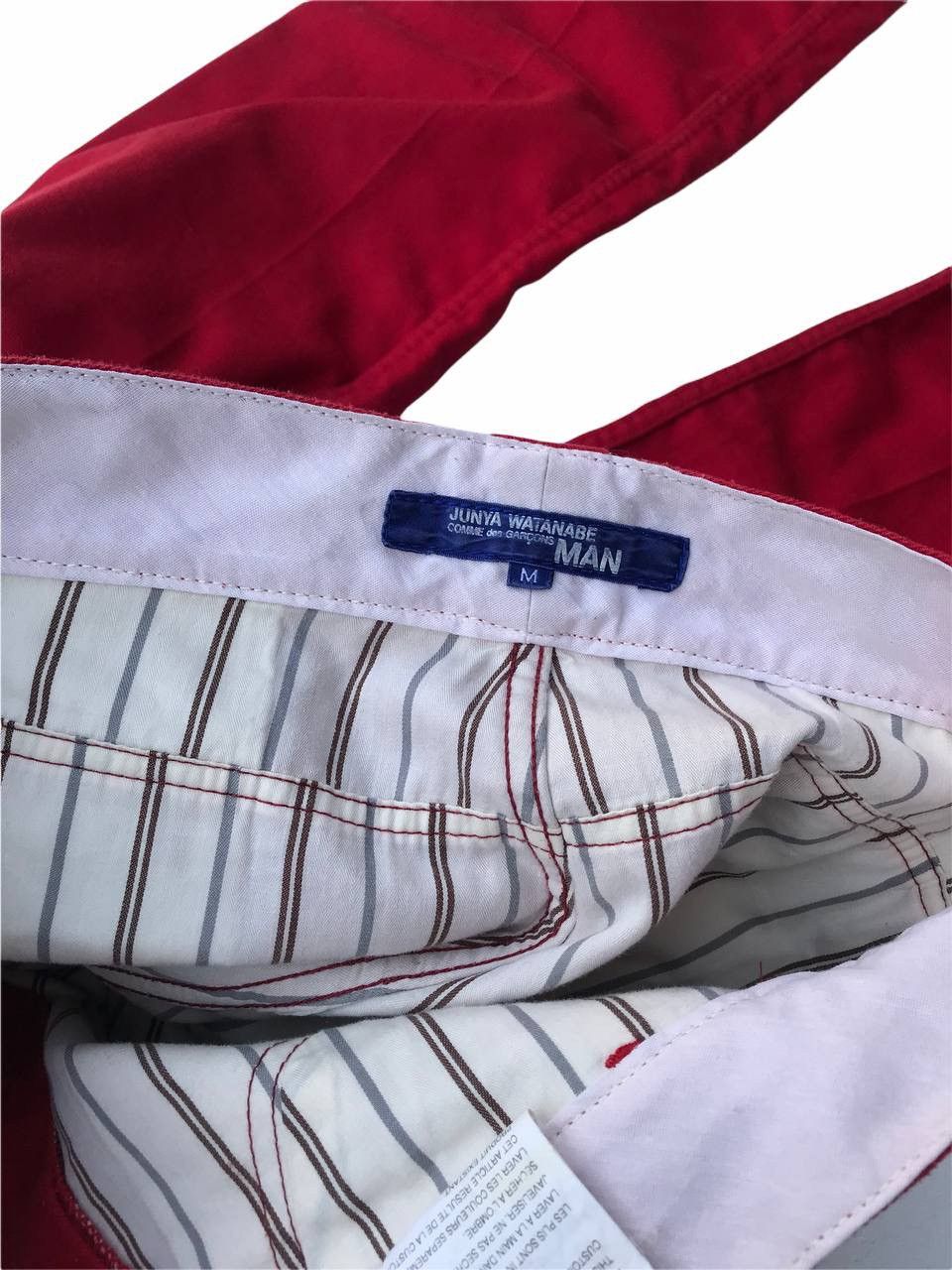 Comme des Garcons Cdg Collab Dickies Red Casual Pants Size US 30 / EU 46 - 5 Thumbnail