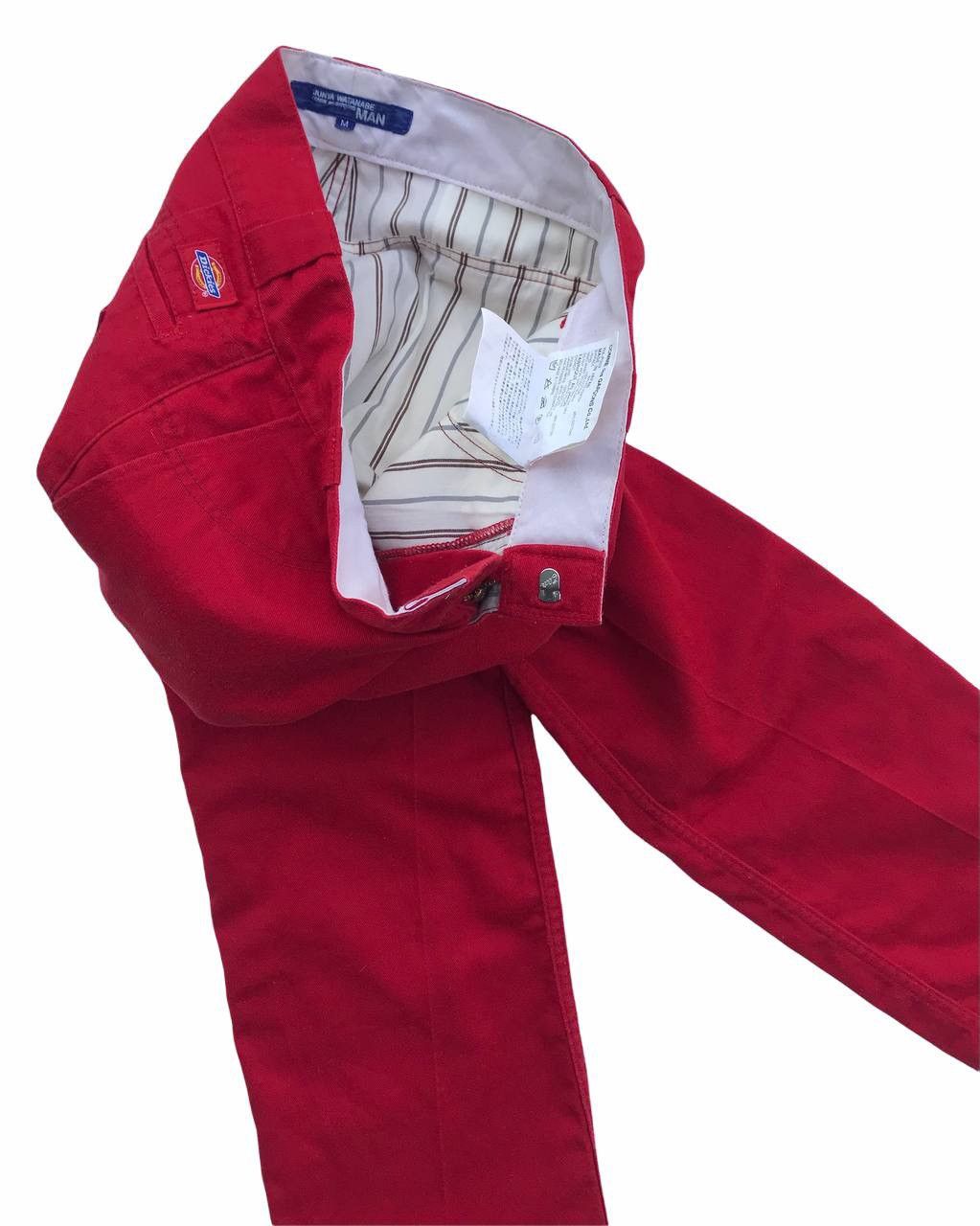Comme des Garcons Cdg Collab Dickies Red Casual Pants Size US 30 / EU 46 - 3 Thumbnail