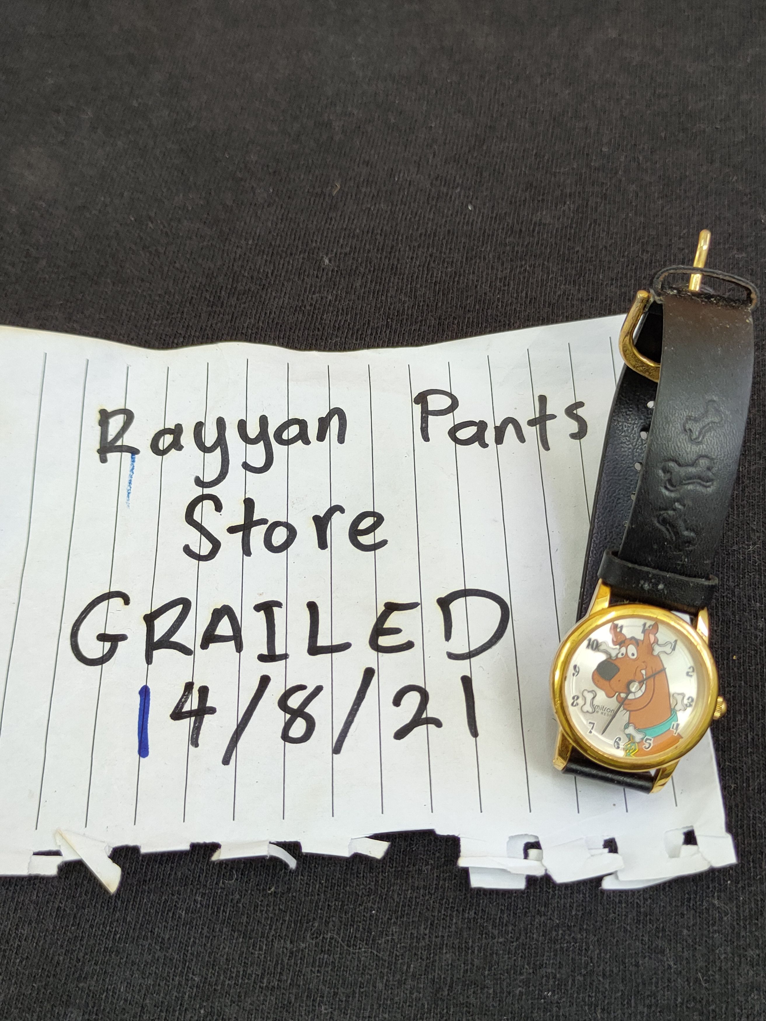 Cartoon Network × Vintage Scooby Doo vtg Hanna Barbera limited edition watch DLAL Size ONE SIZE - 3 Thumbnail