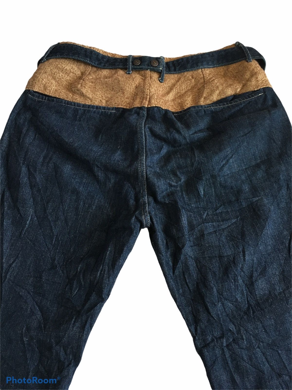 Kapital KAPITAL HIRATA HYBRID SAROUEL NOVELLE DENIM Size US 32 / EU 48 - 4 Thumbnail